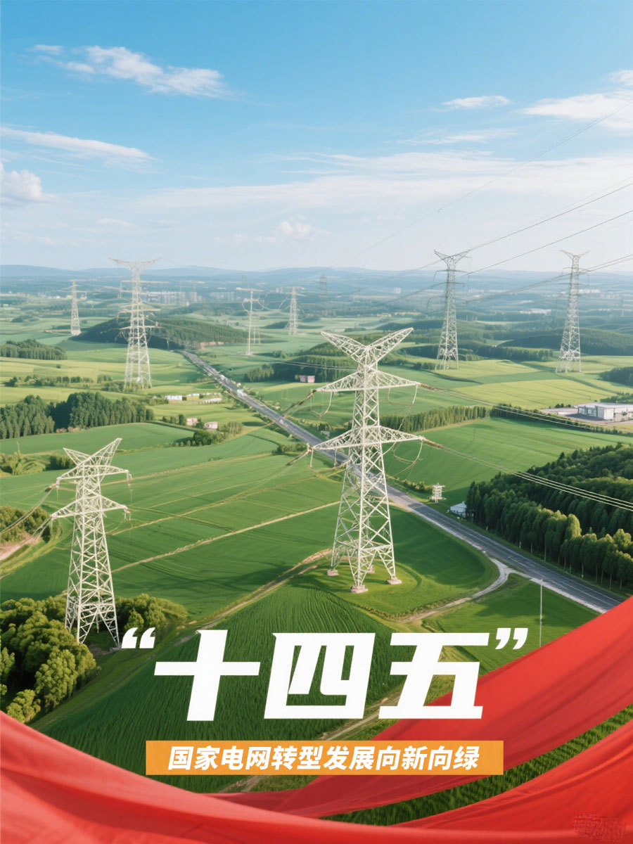 “十四五”國家電網(wǎng)發(fā)展成效①：轉(zhuǎn)型發(fā)展向新向綠