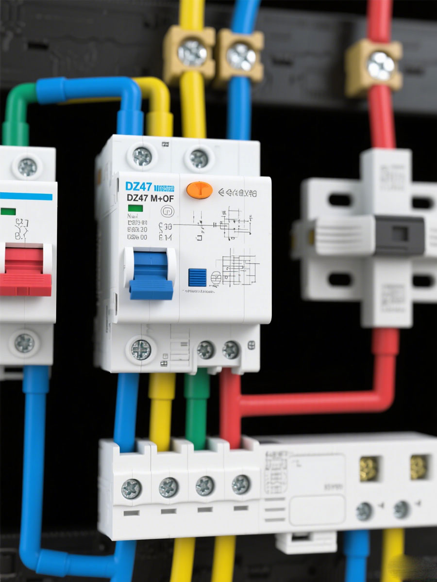 MX+OF如何接線?其動(dòng)作條件是什么？